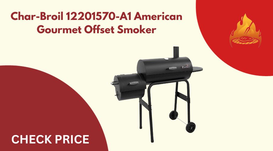 Char-Broil 12201570-A1 American Gourmet Offset Smoker