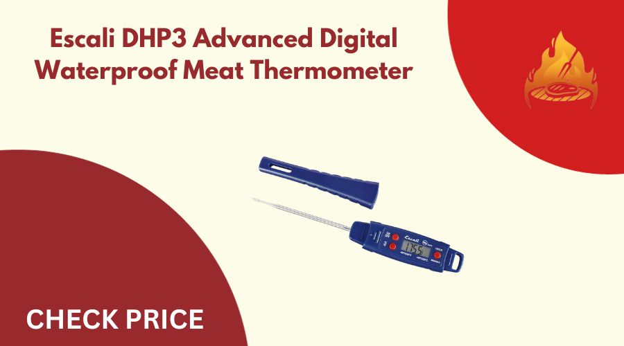 Escali DHP3 Advanced Digital Waterproof Meat Thermometer